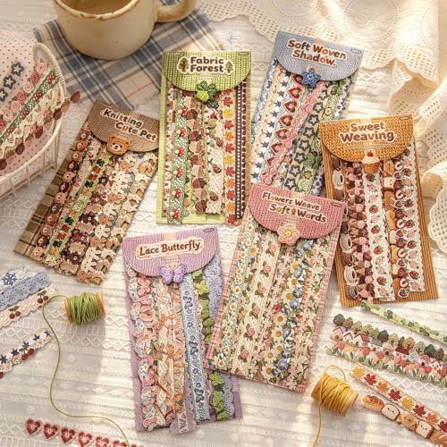 Fabrication Dividing line Wasi Tape 120 Pcs Vintage Watercolor Washi Tape Set, Decorative Tape for Bullet Journal, DIY Craft, Scrapbook Supplies