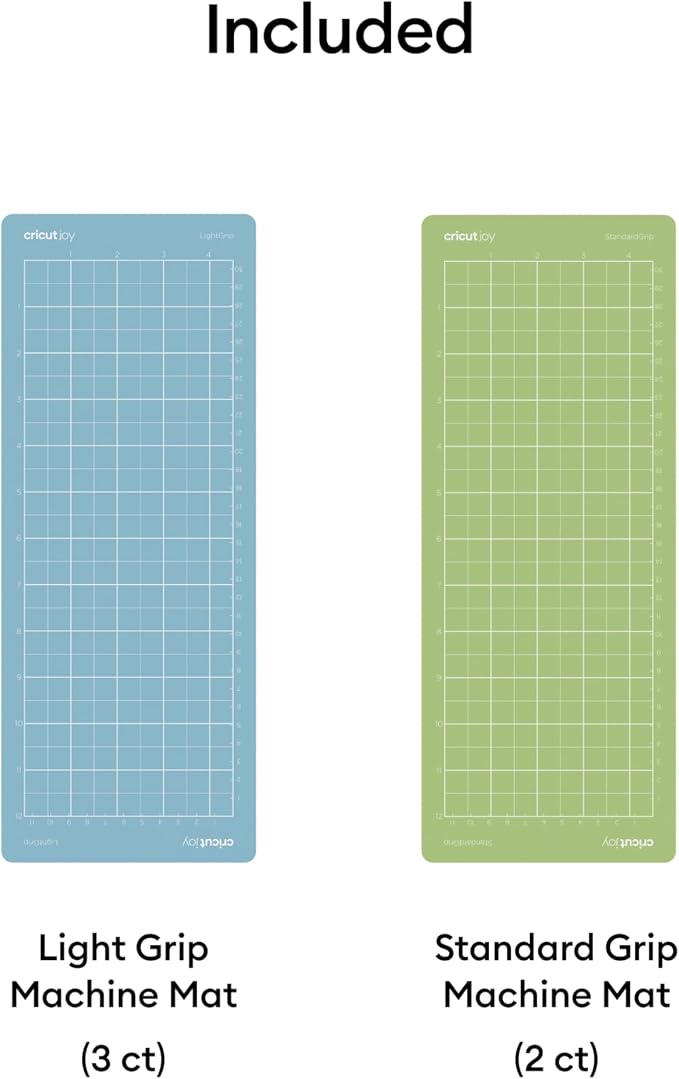 Cricut Cutting Mat Variety Pack (5 Count, 4.5in x 12in)