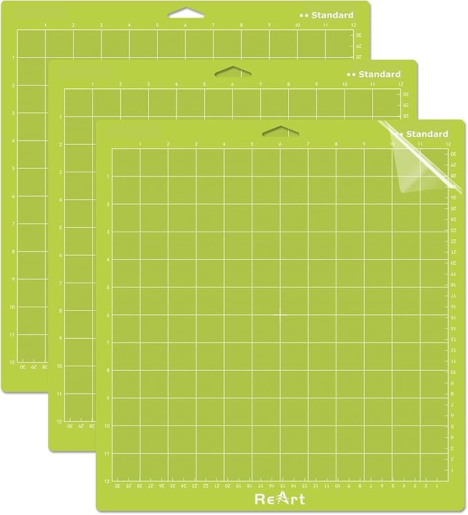 ReArt Standard grip Cutting Mat 12x12 inch 3 Pack