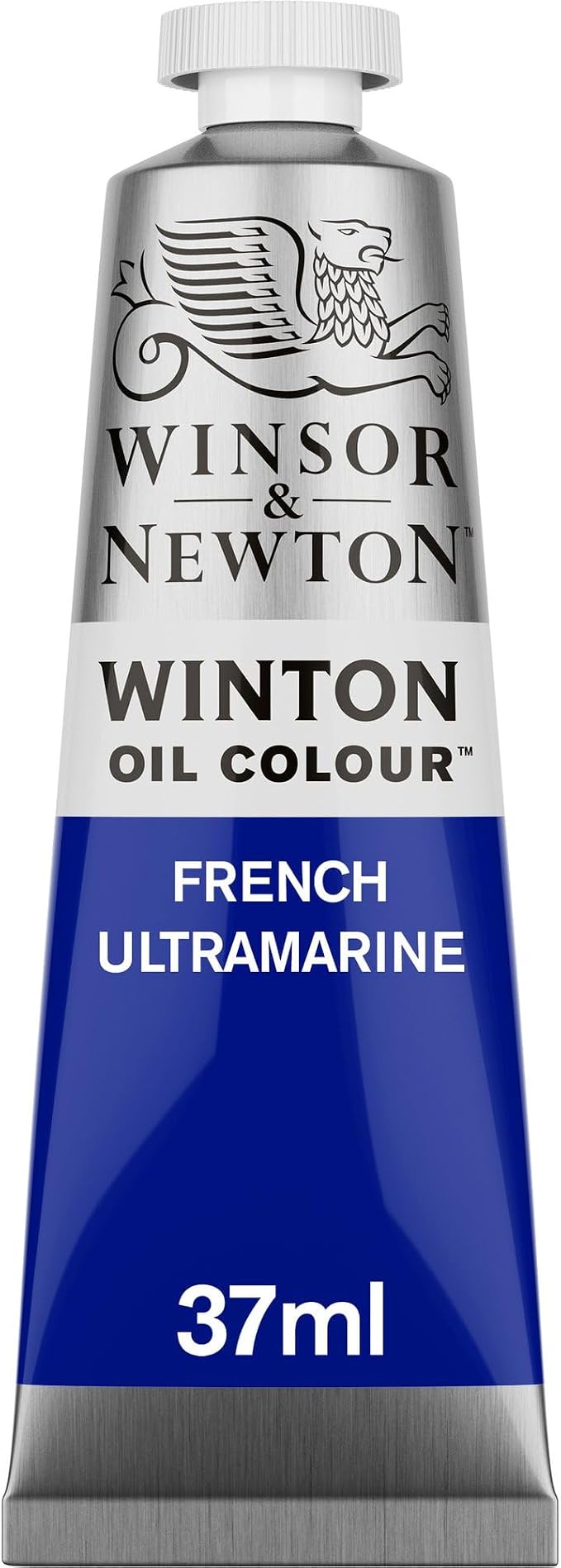 Winsor & Newton Winton Oil Color, 37ml Tube, French Ultramarine | High-quality pigments, Durable, Lightfast, Permanent, Uniform Consistency, Great Pigment Load