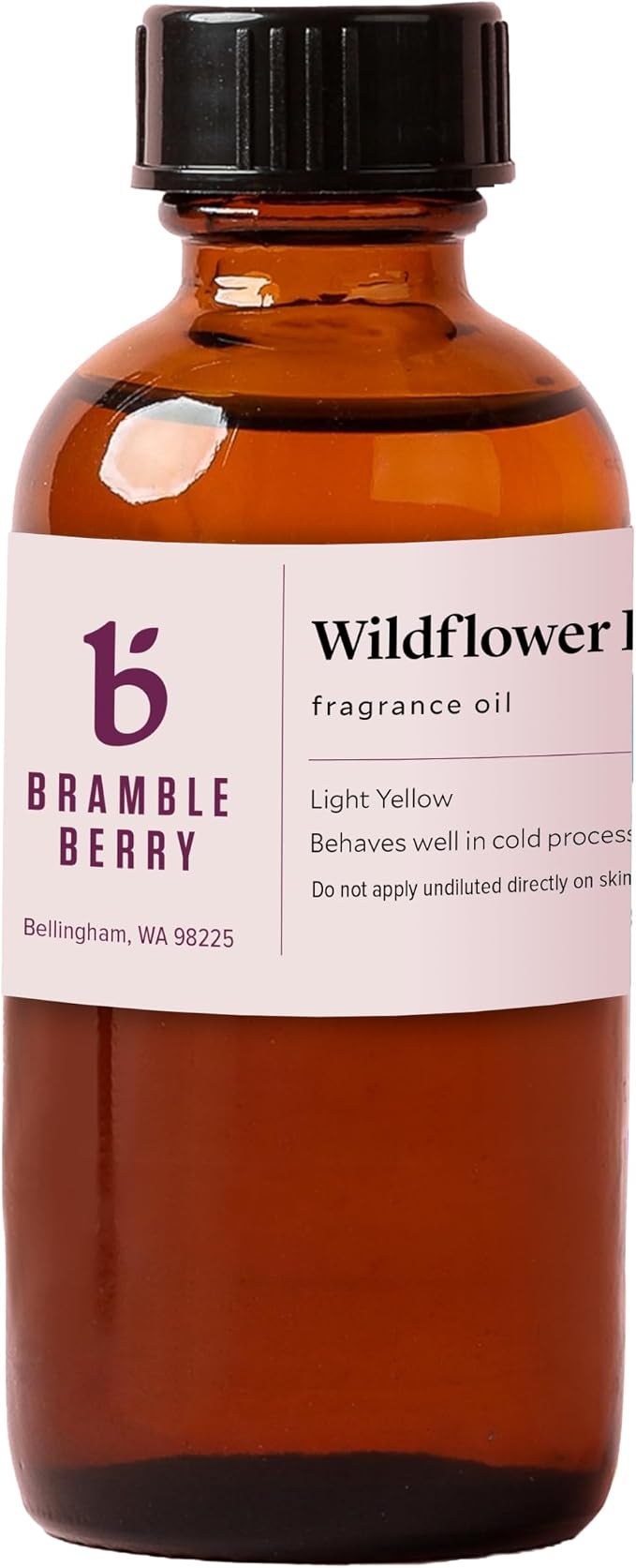 Bramble Berry Wildflower Breeze Fragrance Oil 2 oz | Fresh Floral Scent for Soap Making, Candles, Lotion, Bath Bombs & Perfume | Skin Safe, Vegan, Paraben & Phthalate Free