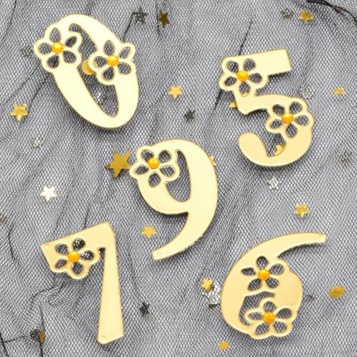 Lapoo Words Cutting Die for Scrapbooking - Durable, Cut Stencils for DIY Scrapbook Photo Album Decorative Paper Card, Card Making Supplies Party Wedding Decorations (Arabic Numerals 4.5 x 3 in)