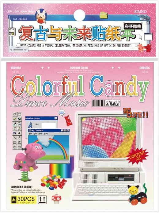 Alideco 30pcs Scrapbook Stickers Vintage Gourmet Desserts Sticker Book for Adults Sticker journaling Stickers for Scrapbooking (caitangwuqu)
