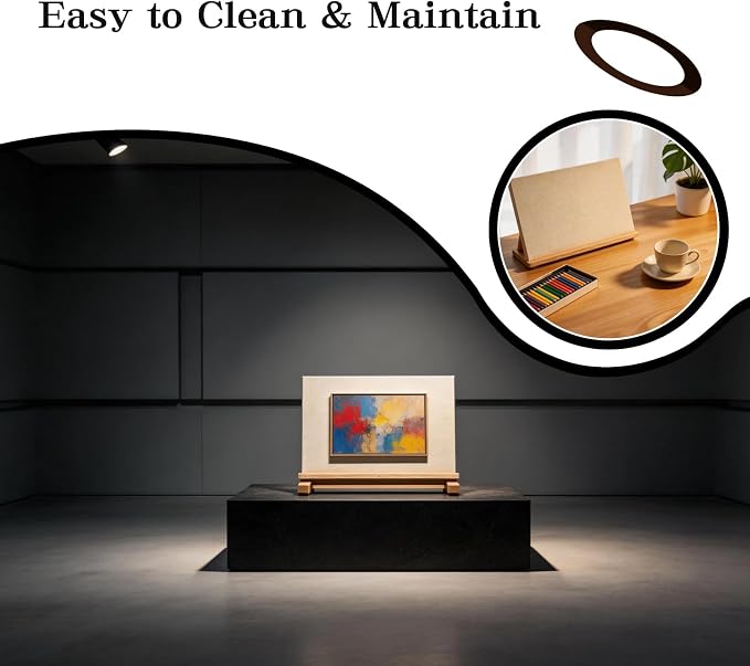 Desktop Easel,Easel for Painting – Adjustable Wooden Stand for Tabletop, Perfect for Artists, Students, and Hobbyists