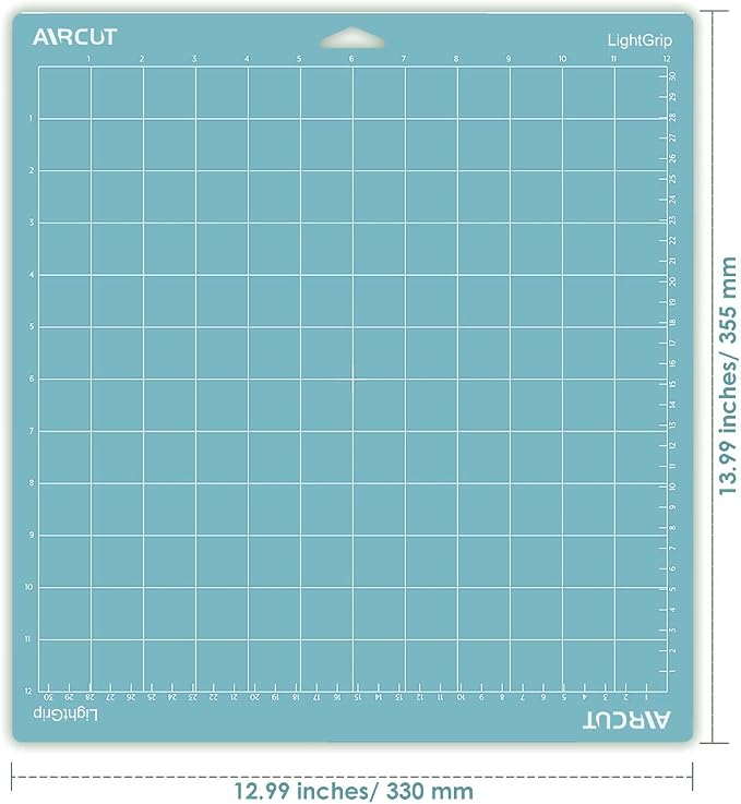 AIRCUT Cutting Mat for Cricut Maker and Explore Series, Blue Grip Mats