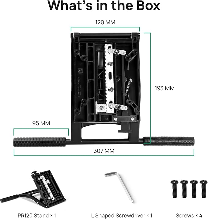 Parblo PR120 Drawing Tablet Stand,for 13.3 to 32 inches Drawing Monitor Graphic Drawing Tablet