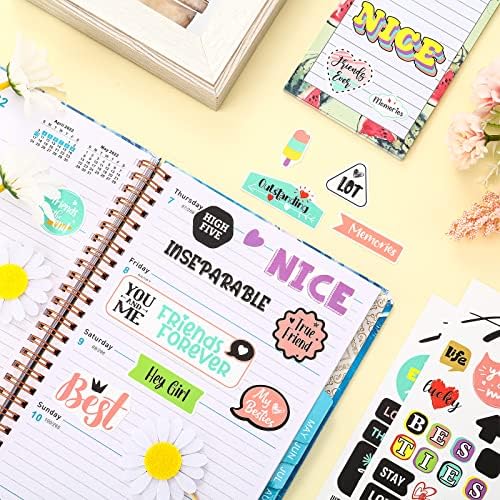 Chinco 30 Sheet Family Friend Theme Scrapbooking Sticker Decals