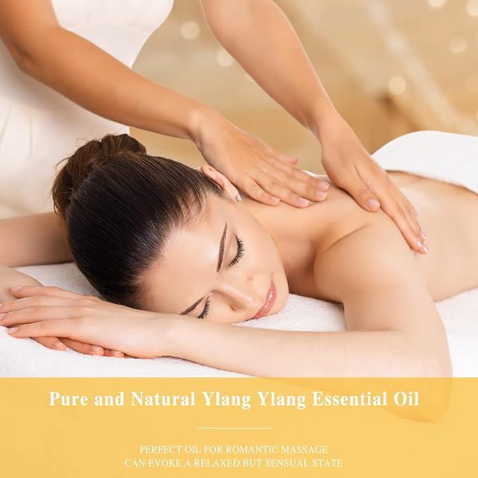 MAYJAM Ylang Ylang Essential Oil for Diffuser Soap Candle Making, 3.38FL.OZ