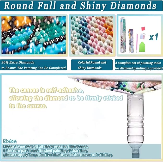 Matisse Cute Diamond Art Kits for Adults Diamond Painting Kit for Beginner