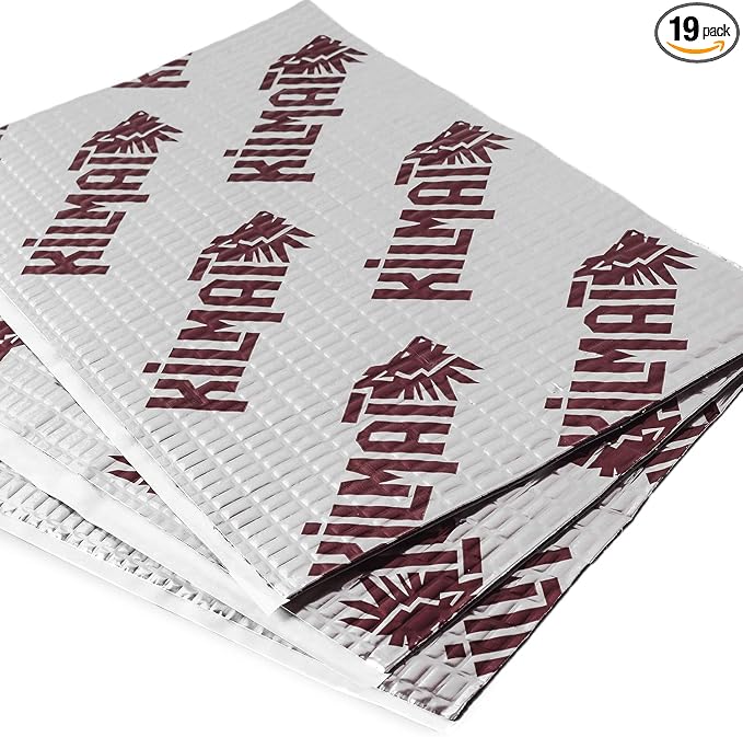 80 mil 10 sqft Car Sound Deadening Mat, Butyl Automotive Sound Deadener, Audio Noise Insulation and dampening
