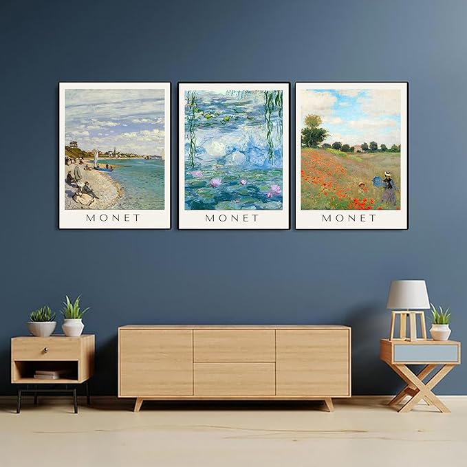 9 Pack Monet Diamond Art Kits for Adults Diamond Painting Kit for Beginner