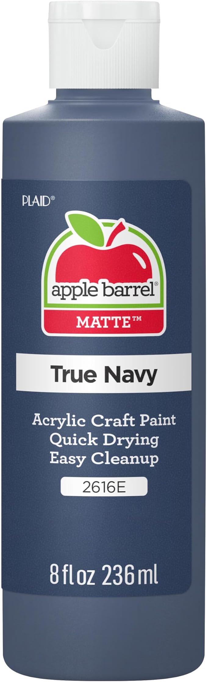 Apple Barrel, Acrylic Paint, 8 fl oz, True Navy, (Pack of 1)