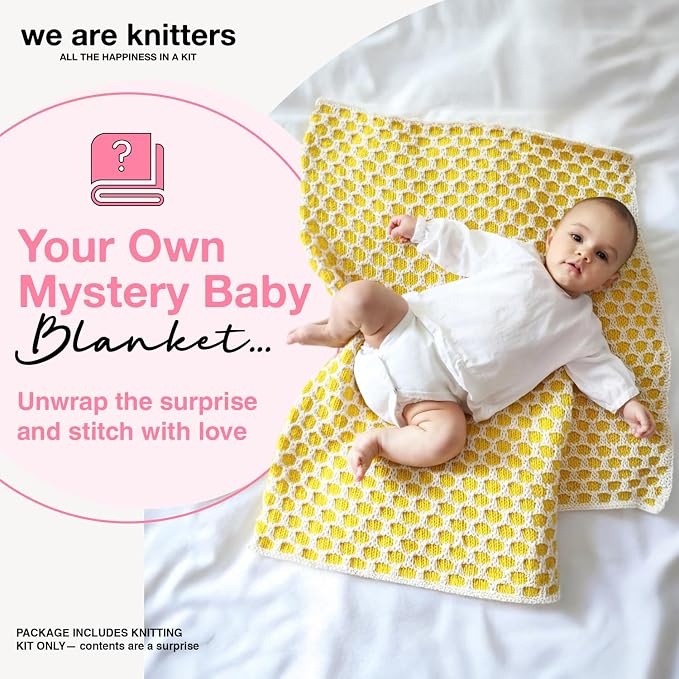 We Are Knitters Mystery Baby Blanket: My First Kit