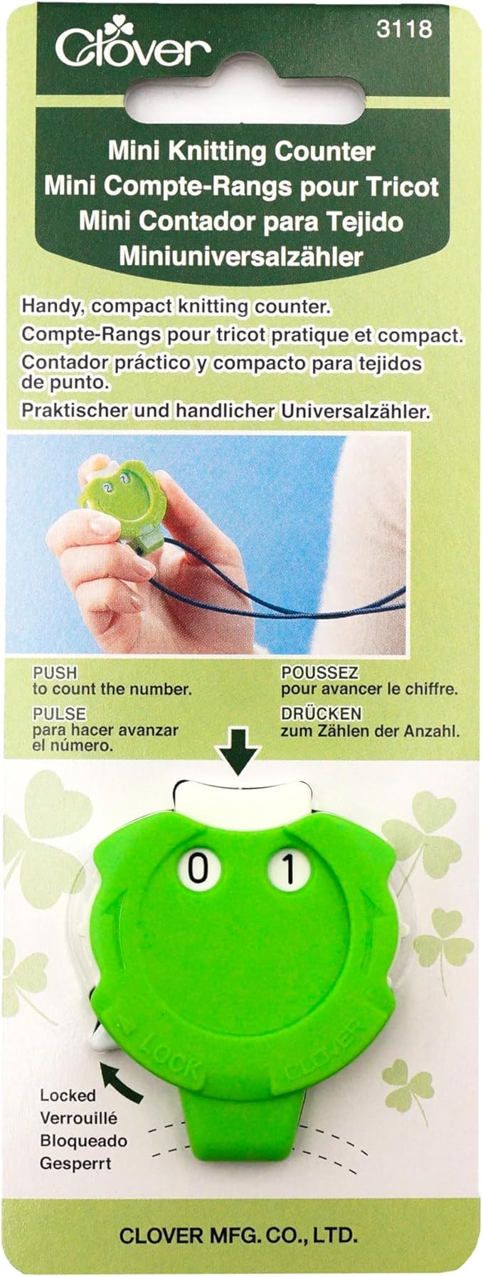 Clover Knitting Stitch Counter Mini Kacha-Kacha