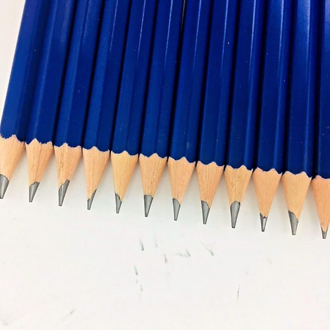XDT#2B Drawing Pencils 24 Piece Set, Pro Art Graphite Sketching&Shading Supplies, Ideal For Kid Beginner Student Adults Artist