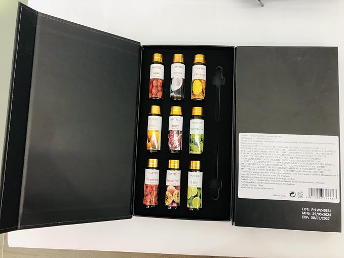 PHATOIL Fruity Fragrance Oil Gift Set for Diffuser, Soap Candle Making