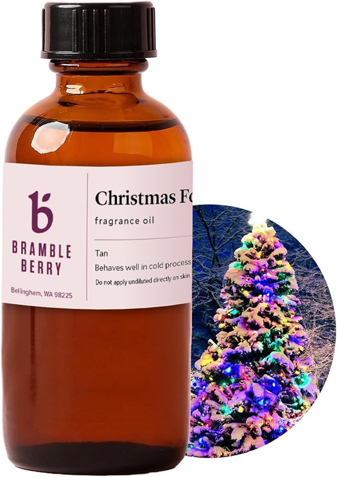 Brambleberry Christmas Forest Fragrance Oil | Pine for Soap, Lotion, Gifts