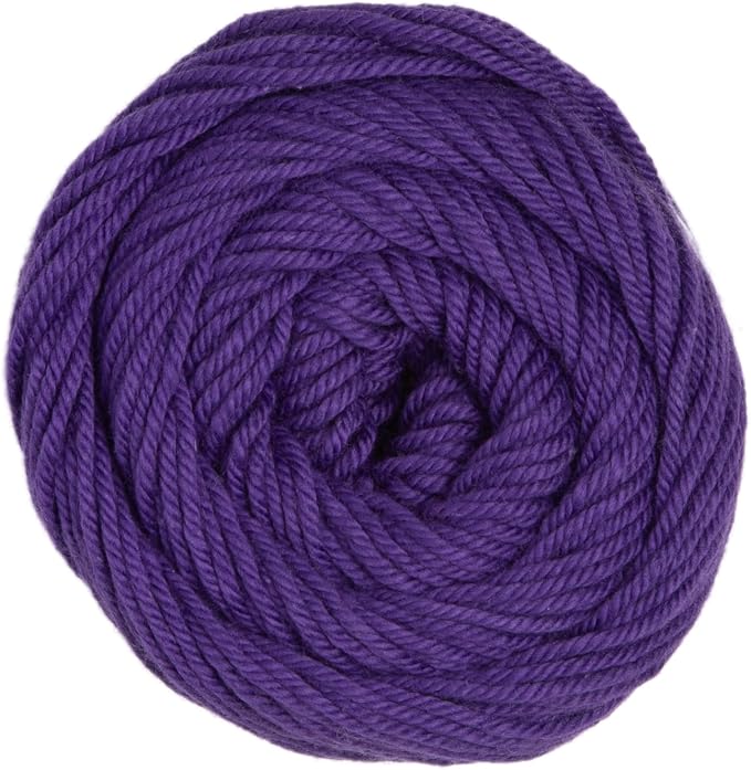Knit Picks Dishie Purple Worsted Weight 100% Cotton Yarn for Crocheting