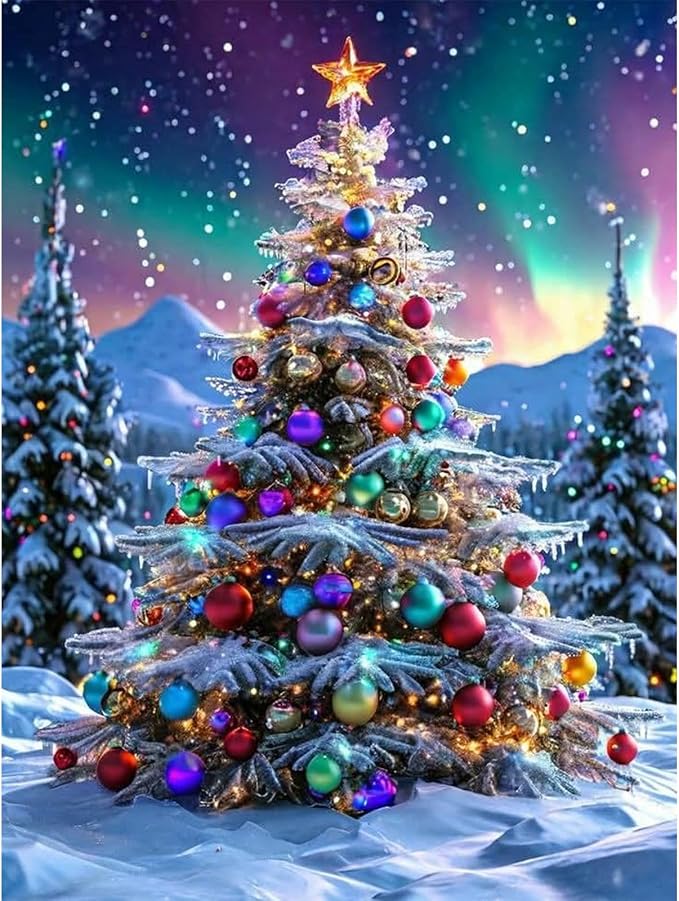 Lophomie Diamond Art Kits for Adults, 5D Christmas Diamond Painting Kits