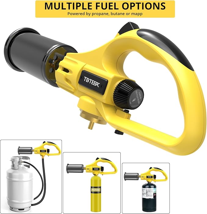 TBTEEK Propane Cooking Torch with Safety Lock for Steak, Creme Brulee，BBQ