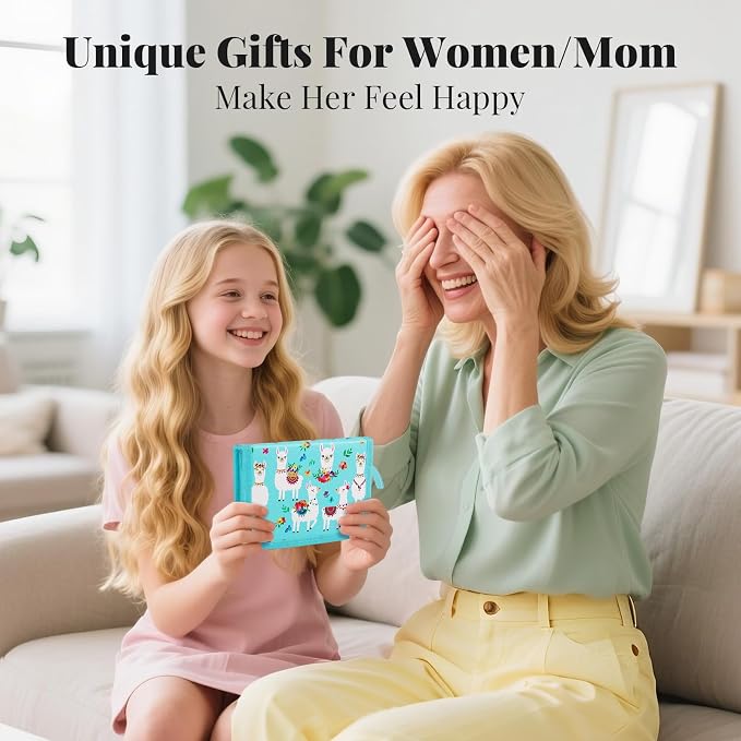 Coquimbo Sewing Kit Gifts for Teen Grils Adults Women Mom Grandma, Portable Sewing Supplies Contains Tape Measure, Scissors, Thimble, Thread, Sewing Needles (Alpaca)