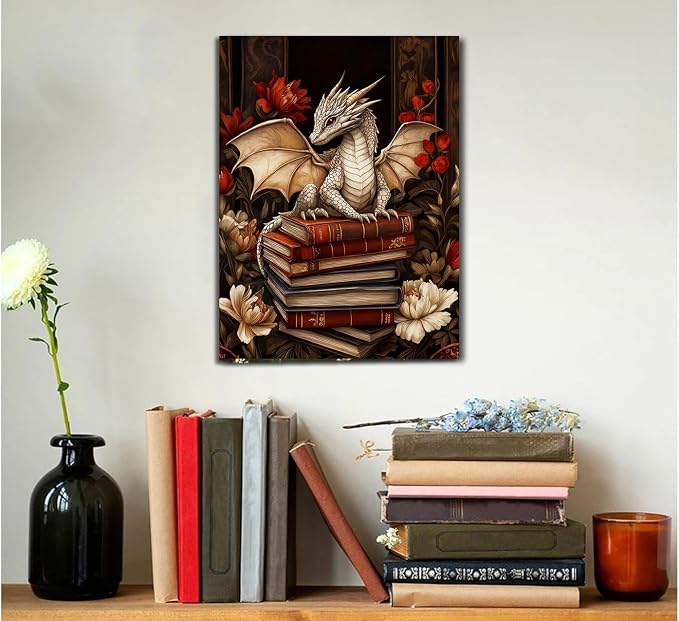 Dragon Diamond Art Kits for Adults,Diamond Painting Kits 12X16 Inch