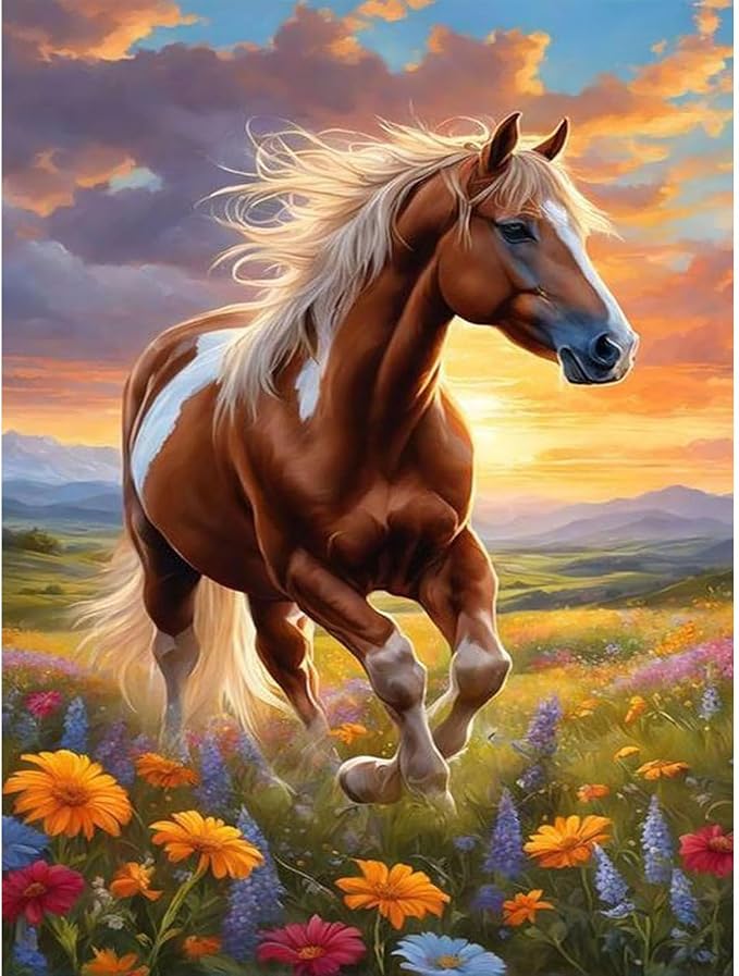 Horse Diamond Painting Kits for Adults - Diamond Art Kits for Adults