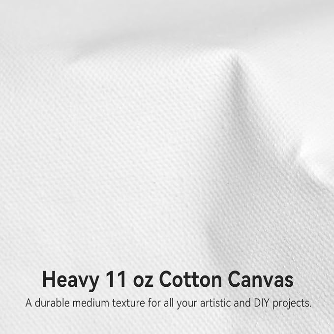 PHOENIX 36 Inch Wide x 6 Yard (18 Feet) Long Canvas Roll