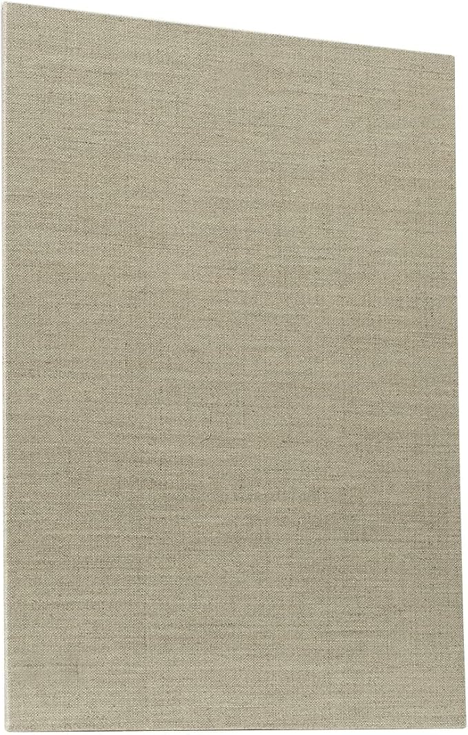 Senso Clear Primed Linen Panels - 12x12-3 Pack of Panels for Painting Oils, Acrylics, Pastels and More