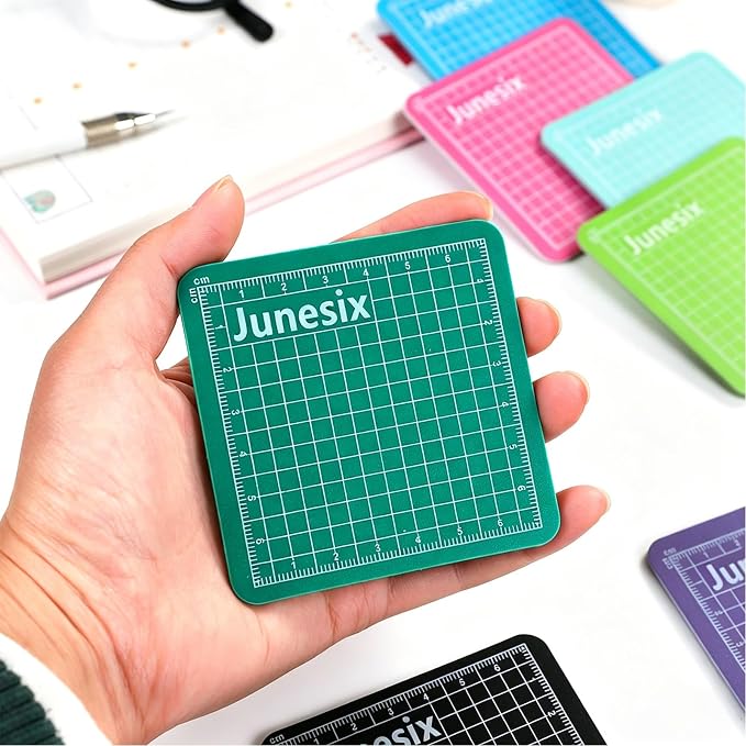 Self-Healing Cutting Mat, 4PCS Mini Sewing Mat with Double Sided Craft Cutting Board for Sewing, Crafts, Hobby, Fabric, Precision Scrapbooking Project