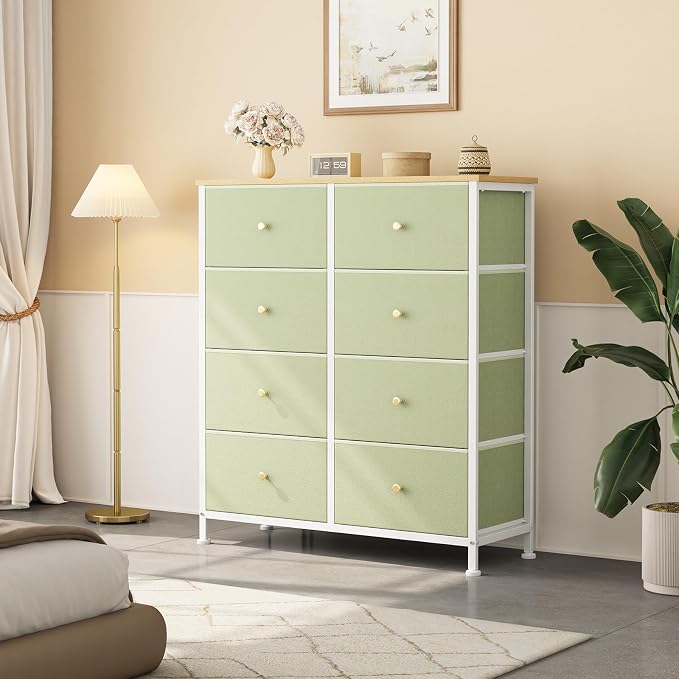 OLIXIS 8 Drawer Storage Dresser for Bedroom, Closet Organizers Units