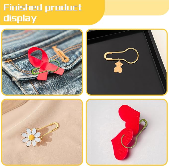 Kollase Crochet Markers, Metal Stitch Markers for Knitting and Crocheting, Accessories and Supplies (M-600 pcs)
