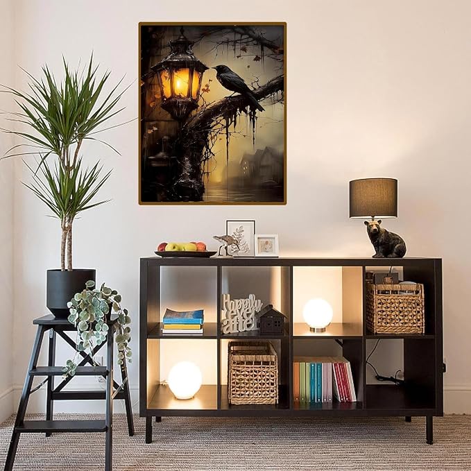 Gothic Diamond Art Kits for Adults, Diamond Painting for Beginner 5D DIY