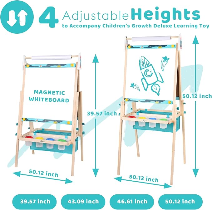 Joyooss Art Easel for Kids Easel for Toddler with Paper roll