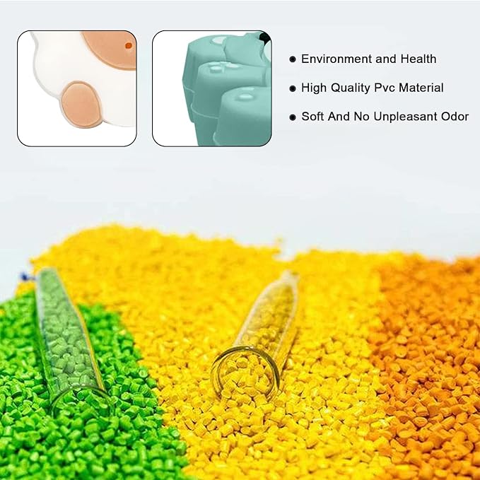 Yzzyemn 10 pcs Knitting Needle Stoppers Point Protectors Knitting Accessories and Supplies Knitting Tools Knitting Starter kit Beginner for Knitting Gifts (Bear+Sheep, Size 6-9)