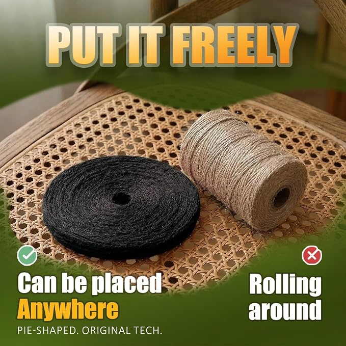 810FT Natural Jute Twine String Bulk Hemp Rope Cord for Crafts Gardening Gift Wrapping Wedding Décor Packing Material Burlap Ribbon Christmas Knitting Macrame Decoration (Black 2mm* 810ft)
