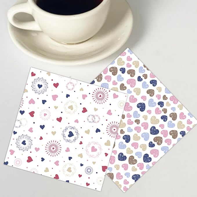 PRSTINCOL Scrapbook Paper,16 Sheets 4.1x5.8 Inch Painted Dots Style Scrapbook Supplies,Single-Sided Vivid Origami Decoupage Paper for DIY Crafts, Card Making, Art Journaling