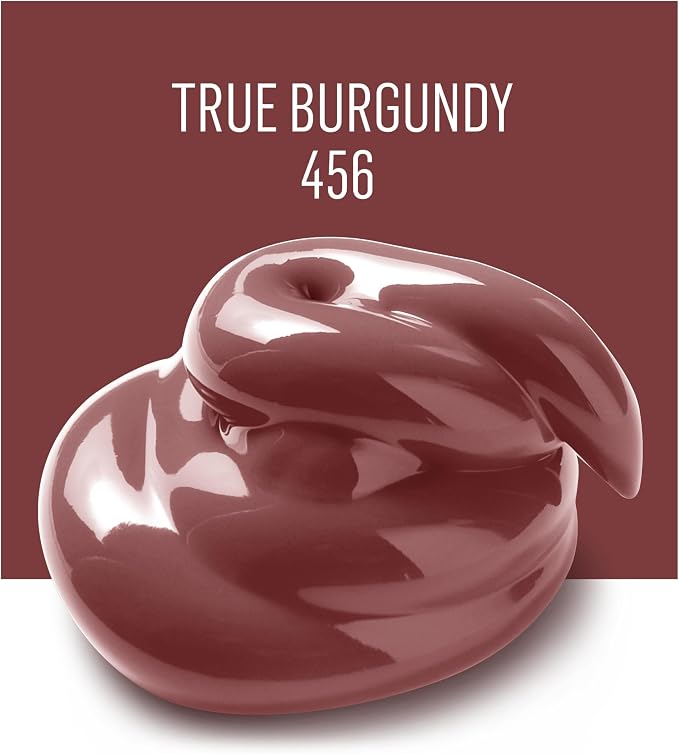 FolkArt Acrylic Paint in Assorted Colors (2 oz), 456, TRUE Burgundy