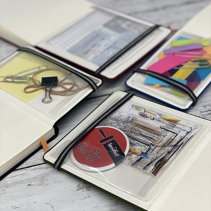 Travelogue Drawing Book, Grand Portrait 10-1/2 x 8-1/4, Ultramarine Blue Artist Journal