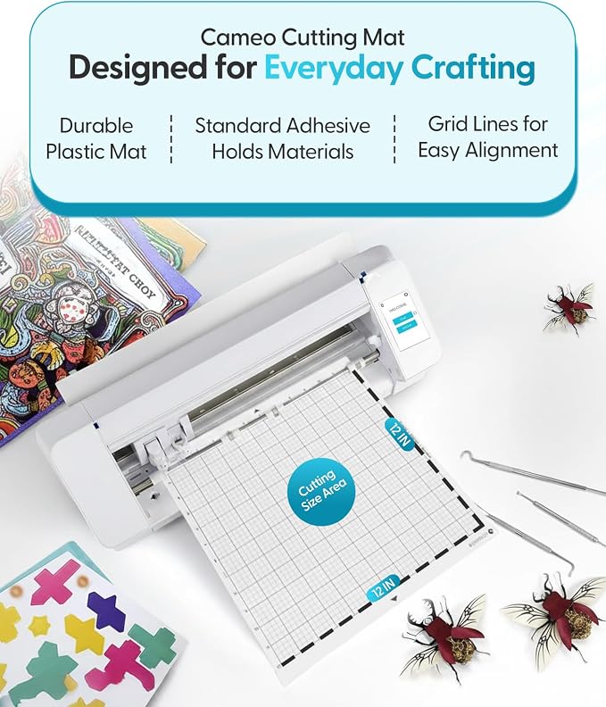 Silhouette Cameo Cutting Mat 12X12 - 2 Pack