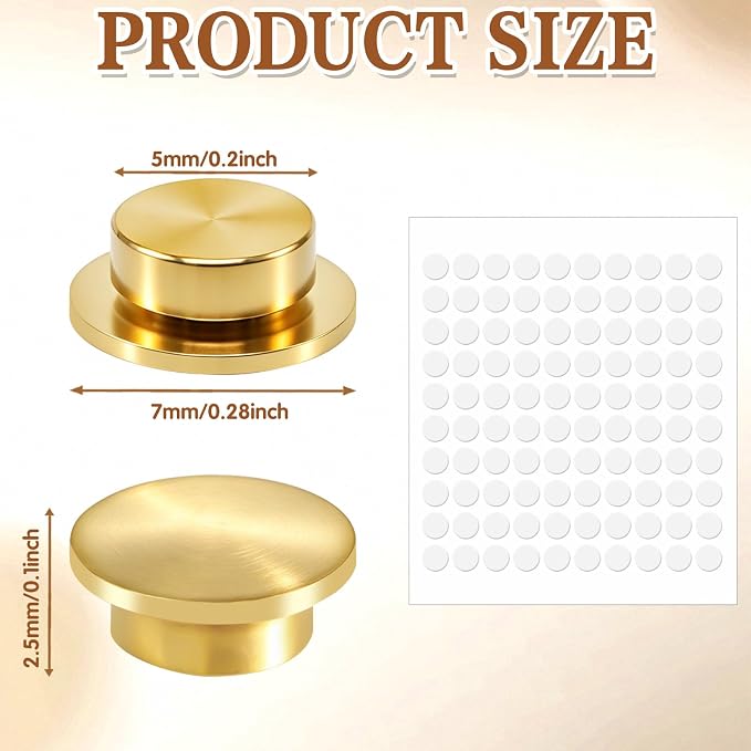 20Pcs Card Making Rotating Spinners Dies, 360° Smooth Spinners for DIY Paper Crafts Scrapbooking Jewelry Nail Art, Mini Metal Bearings for Greeting Cards, Gold 5x7x2.5mm