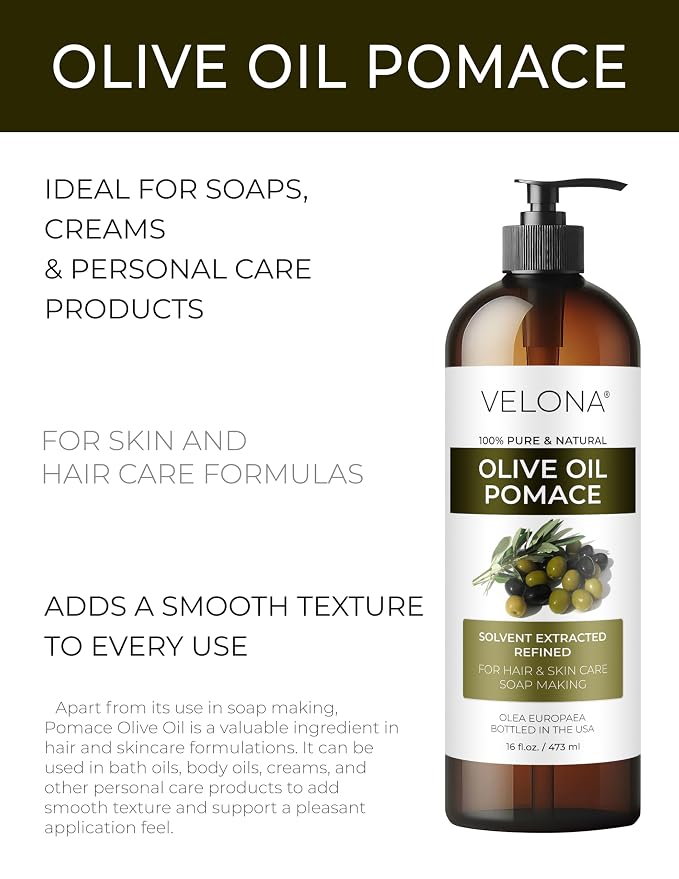 velona Olive Pomace Oil - 8 fl oz, Solvent Extracted, Refined, with Pump
