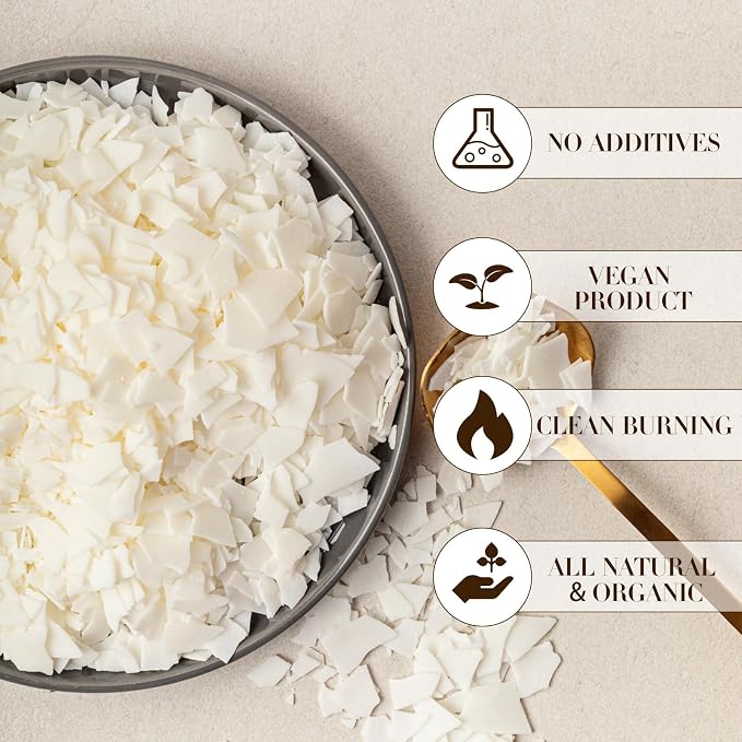 SHOWIN Candle Making Kit, DIY Candle Making Supplies for Adults, Starter Soy Wax Candle Kit with Candle Tins, Scented Home Decoration