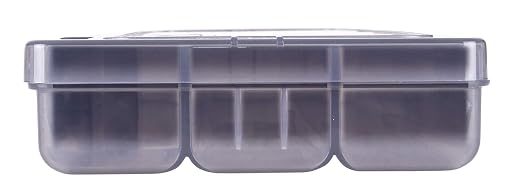 ArtBin Pencil Utility Box, Divided Organizer for Pens and Markers, Charcoal