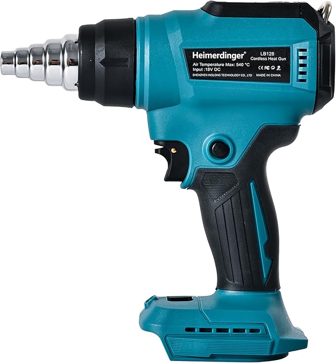 Cordless Heat Gun for Makita 18V Battery, Digital Display, 1202°F