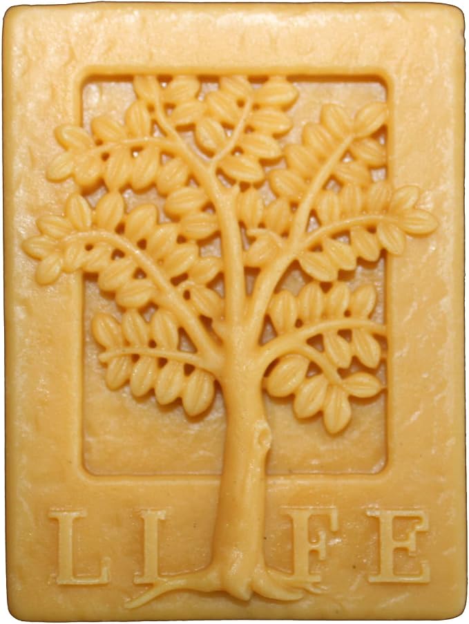 Tree Pattern Silicone Soap Mold for Natural Skincare Soap Making, DIY Skincare Products & Small Business Soap (Life)