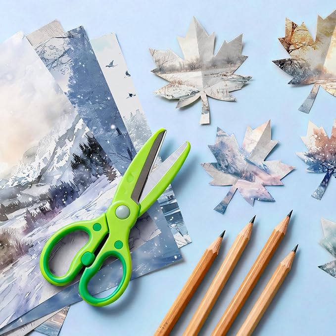 Aesthetic Scrapbook Paper Holiday Themed Pattern Paper 6×6,24 Sheets Single-Sided Boho Scrapbooking CardStock Papers Pad Supplies for Holiday Cardmaking DIY Origami Journaling.