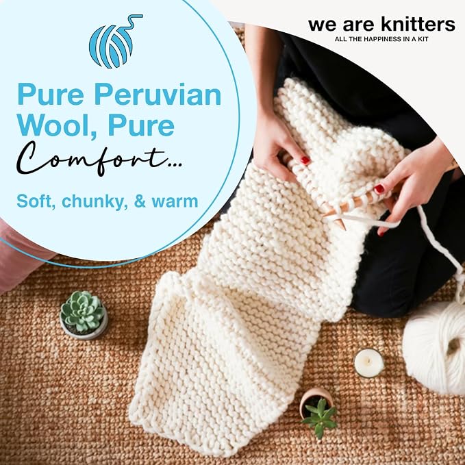 We Are Knitters Mystery Baby Blanket: My First Kit