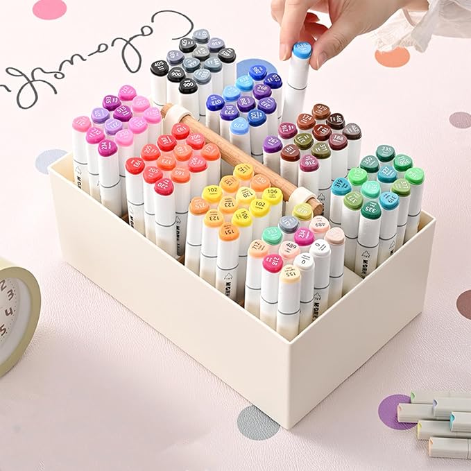 Buqoo Desk Organizer with 8 Compartments for Office Supplies