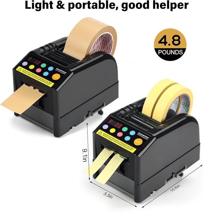 2026 Upgraded Ceramic Roller Ribbon Cutting Machine, 999mm Max Cut Length,Automatic Tape Dispenser, Ideal for Businesses, Schools,Shipping, Gift Wrapping, Restaurants,Homes